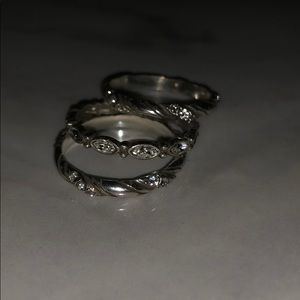 3 Stackable Rings